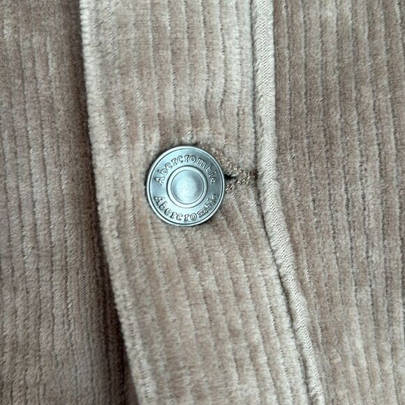Abercrombie Kids Girls Corduroy jacket shacket long sleeve button down 5/6 NWT! - Picture 6 of 10